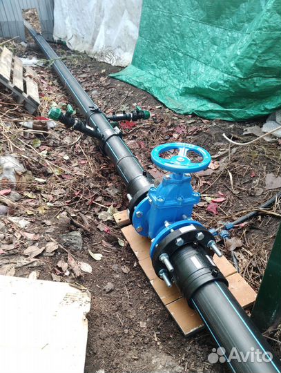 Монтаж узлов водоснабжения и канализации