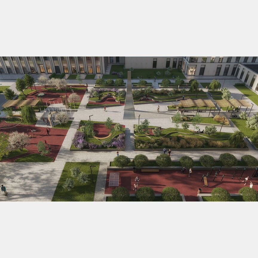 3-к. квартира, 61 м², 22/32 эт.