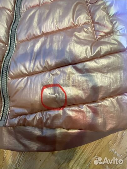Зимний пуховик на девочку 158