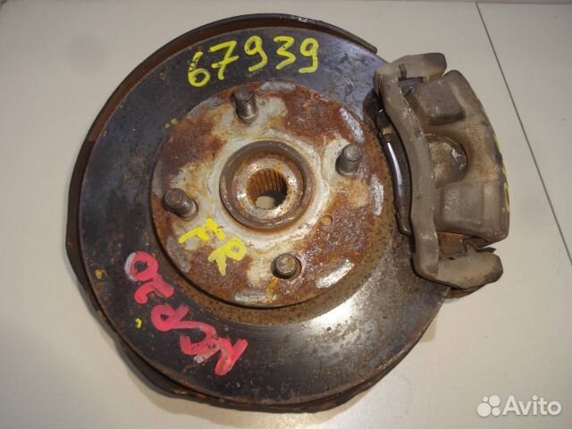 Тормозной диск toyota NCP20 перед право