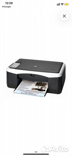 Мфу струйное HP DeskJet F2180, цветн., A4