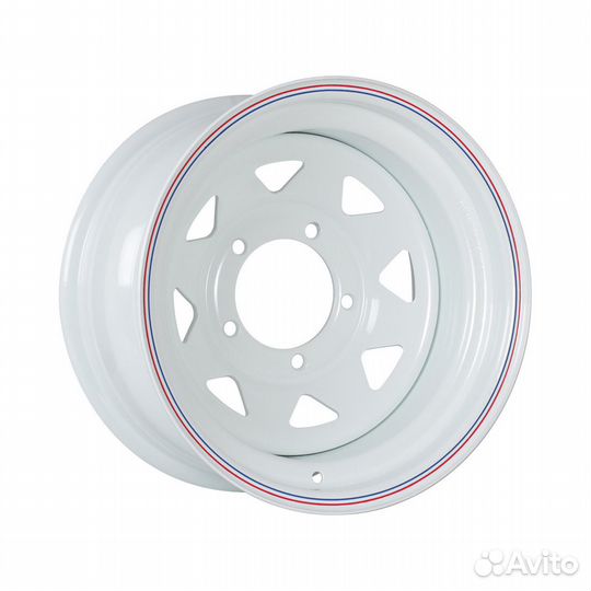 Литые диски 7x16 5x139.7 110 ET15 OFF-road Wheels УАЗ Белый