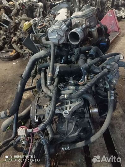 Двигатель в сборе Рено Сценик 97-06 г. 1,9 TDI F9Q