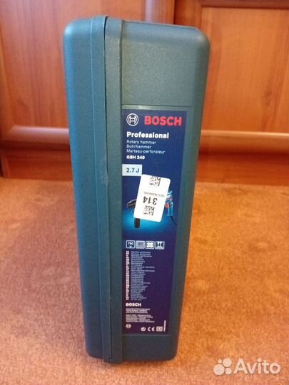 Перфоратор электрический Bosch GBH 240 790 Вт 2,7