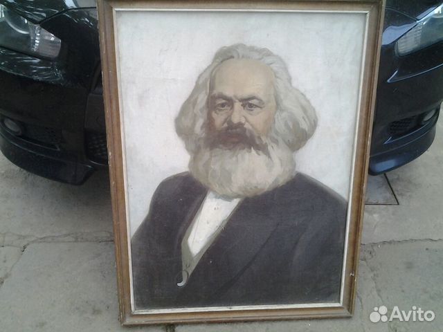 Портрет К. Маркса