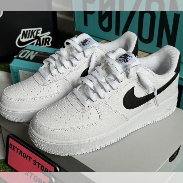 Nike air force 1 white black Оригинал