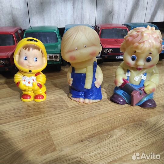 Резиновые игрушки СССР