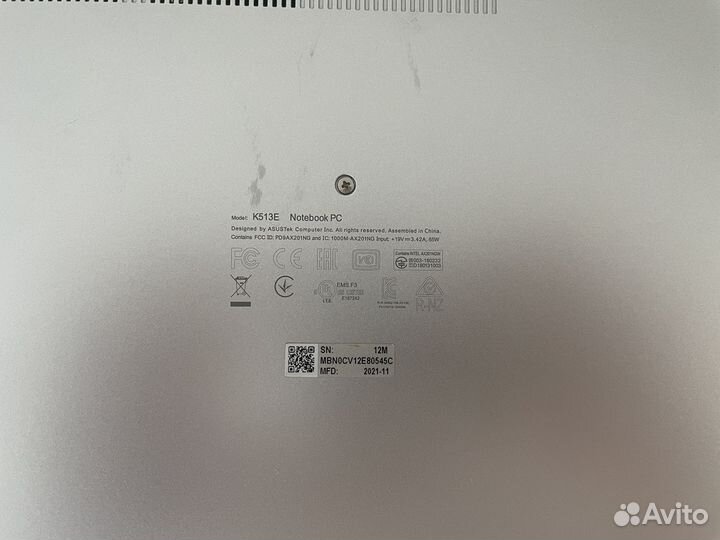 Ноутбук asus vivobook 15