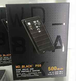 Внешний SSD WD Black P50 Game Drive 500 гб wdba3