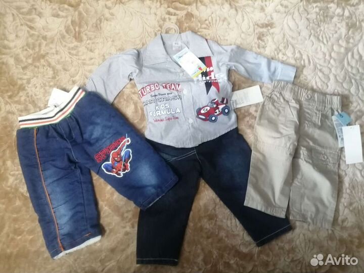 Вещи пакетом для мальчика от 3-6 мес