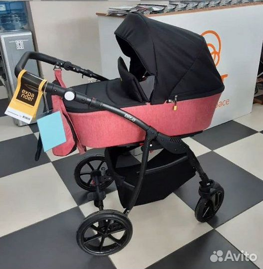Детская коляска 2 в 1, новая