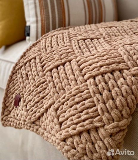 Плед ручной работы