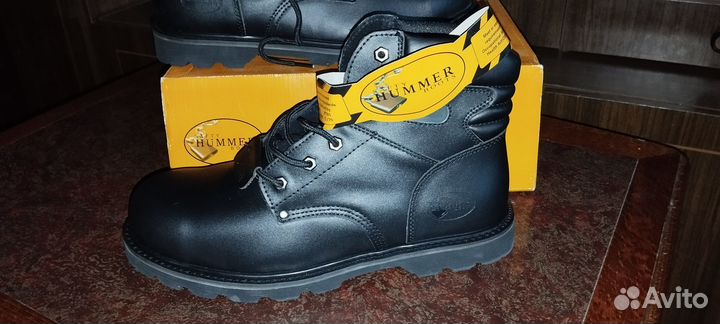 Ботинки рабочие зимние новые натуральная кожа