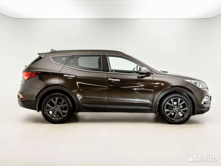 Hyundai Santa Fe 2.2 AT, 2017, 120 488 км