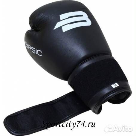 Перчатки боксерские BoyBo Basic черные (12 унций)