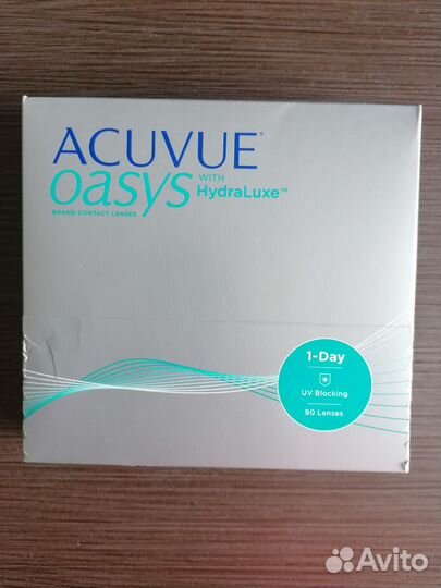 Линзы контактные acuvue oasys 1 day