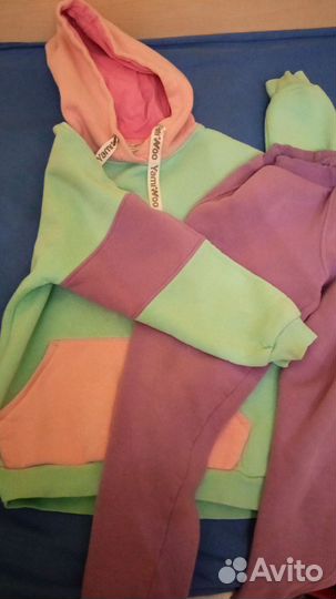 Пакет теплых вещей на девочку 146/152
