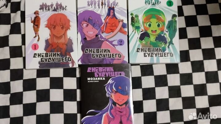 Манга дневник будущего книги