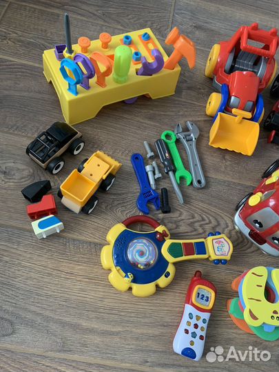 Детские игрушки пакетом для мальчика