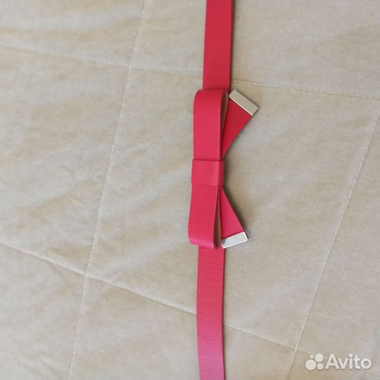 Кожаный ремень женский Love Moschino