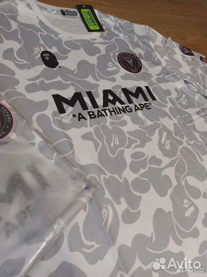 Футболка bape x inter miami