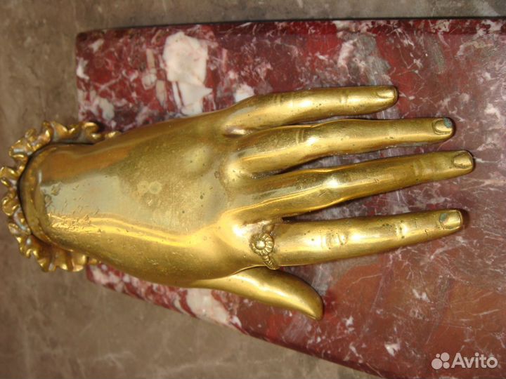 Кисть женской руки Бронзовая расчленёнка