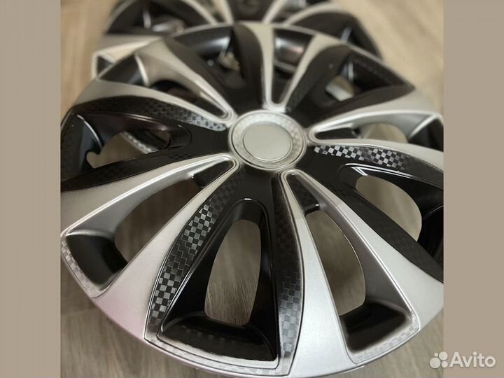 Колпаки R16 стильные, прочные, не боятся ударов