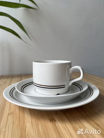 Кофейное трио Rorstrand 1960-е Швеция