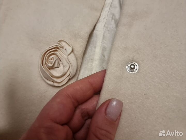 Пальто шерсть кашемир 110