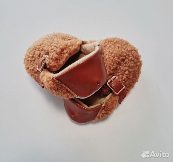 Пинетки теплые размер 3 (6-12)