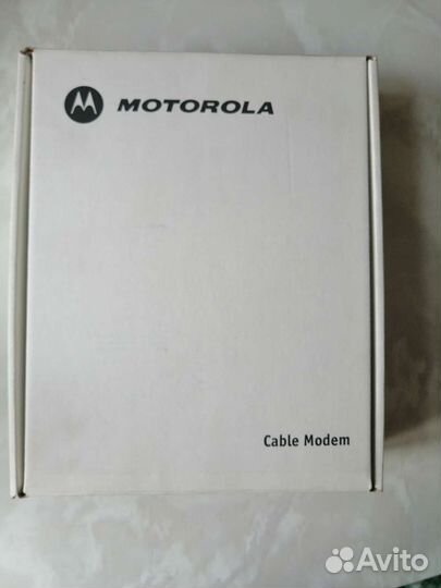Кабельный факс модем Motorola