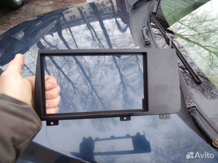 Рамка для 2 din магнитолы Вольво s80