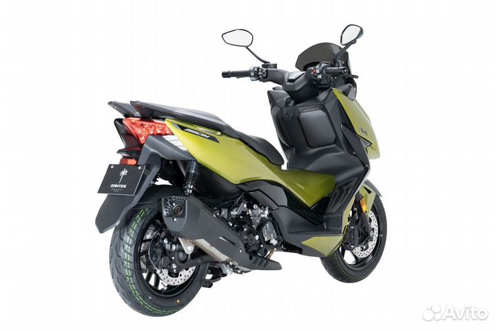 Макси-скутер Zontes ZT350-M green новый