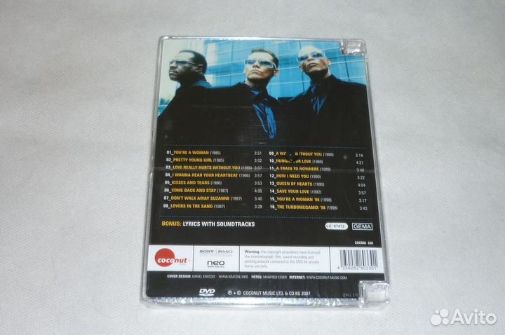 DVD Modern Talking Bad Boys Blue Twins Alphaville