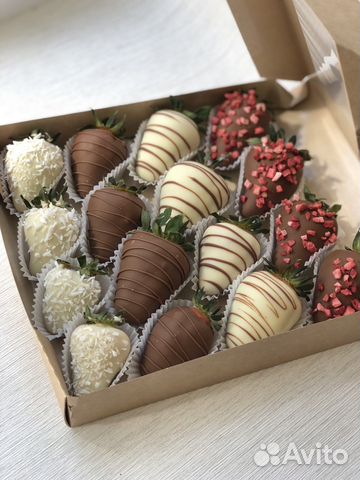 Клубника в шоколаде