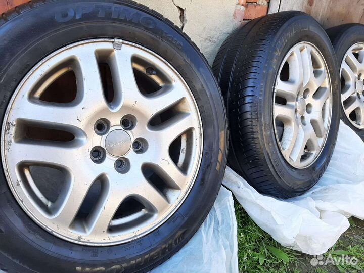 Литье диски r16 5x100 subaru