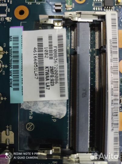 Мат. плата LA-4981P для Toshiba L550/L555