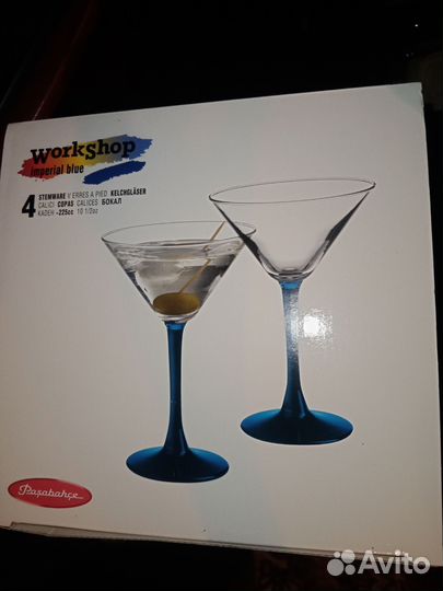Новые Бокалы для мартини workshop
