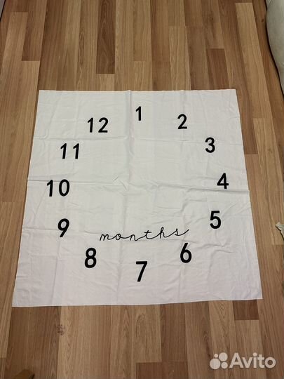 Коврик для фотосессии до года