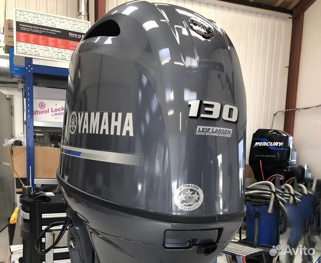 Лодочный мотор Yamaha F130aetl витрина
