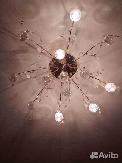 Люстра потолочная с пультом