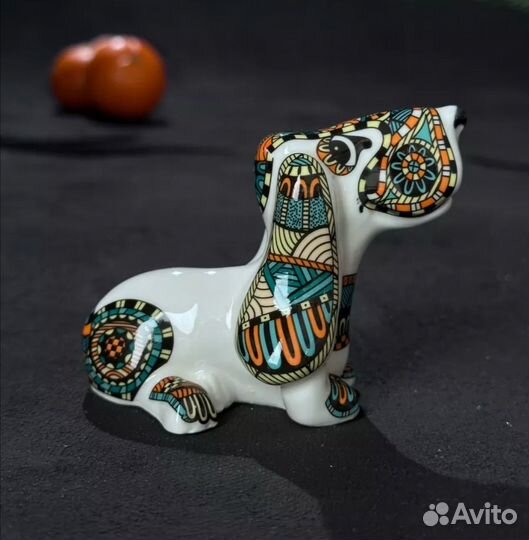 Бассет хаунд фигурка