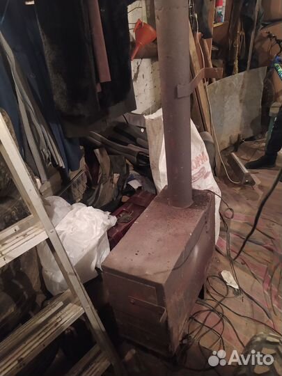 Печь буржуйка в гараж