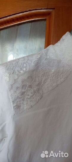 Блузка белая школьная