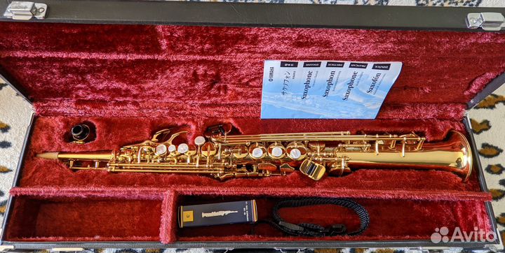 Саксофон сопрано Yamaha YSS-475