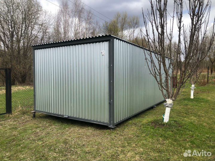 Гаражи металлические разборные