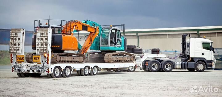Негабаритные перевозки на тралах