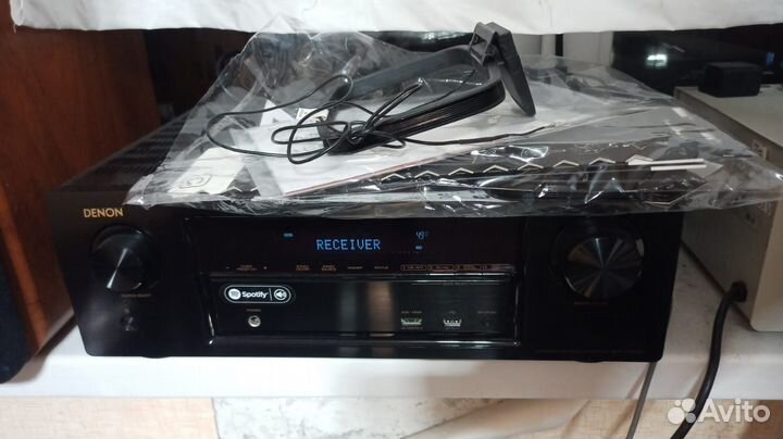 Ресивер Denon AVR- X1400 Heos, Dolby Atmos, 4k