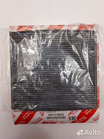 Фильтр для салона. Toyota. Оригинал. Новый