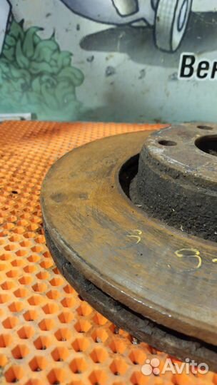 Диски тормозные передние Audi A6C5